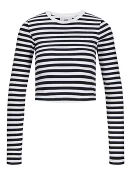 Лонгслив JJXX Shirt JXFELINE, белый