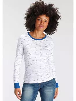 Лонгслив Kangaroos, белый