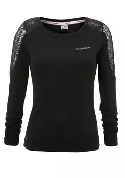 Лонгслив Kangaroos, черный