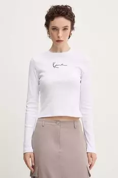 Лонгслив Karl Kani, белый