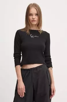 Лонгслив Karl Kani, черный