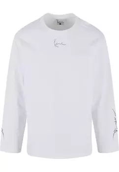 Лонгслив Karl Kani Shirt, белый