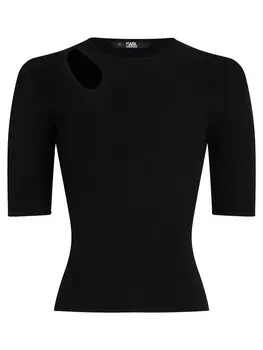 Лонгслив Karl Lagerfeld, черный