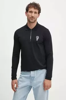 Лонгслив Karl Lagerfeld, черный