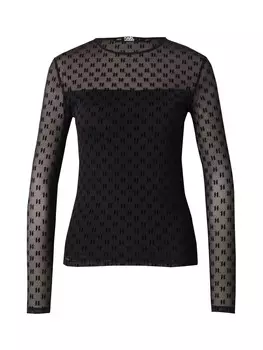 Лонгслив Karl Lagerfeld Shirt, черный