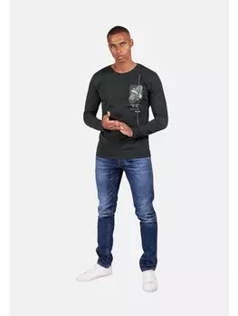 Лонгслив KEY LARGO Enemies, черный