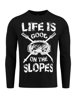 Лонгслив KEY LARGO Slopes, черный