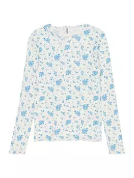 Лонгслив Kids Only EVIG, белый