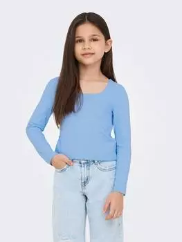 Лонгслив KIDS ONLY, светло-синий
