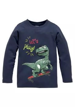 Лонгслив Kidsworld, морской синий