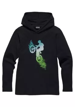 Лонгслив Kidsworld Shirt, черный