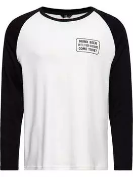 Лонгслив King Kerosin, белый