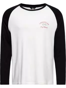 Лонгслив King Kerosin, белый