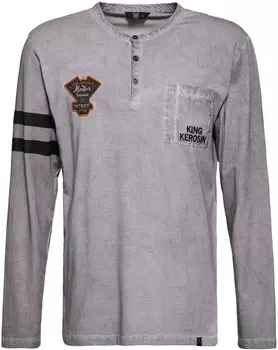 Лонгслив King Kerosin, серый
