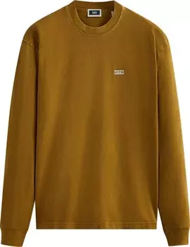 Лонгслив Kith Long-Sleeve Lax Tee 'Karat', золотой