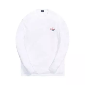 Лонгслив Kith Paris Opening Long-Sleeve Tee 'White', белый