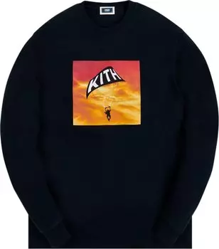 Лонгслив Kith The Great Escape Long-Sleeve Tee 'Black', черный