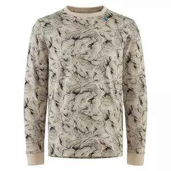 Лонгслив Klttermusen Ask, бежевый