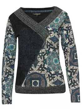 Лонгслив Koroshi, синий кобальт