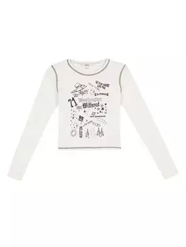 Лонгслив Koton Shirt, белый