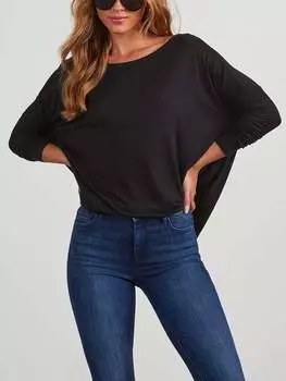 Лонгслив LA Angels, черный