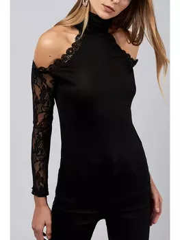 Лонгслив LA Angels, черный