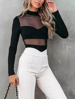 Лонгслив LA Angels, черный