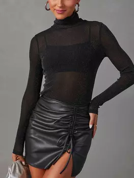 Лонгслив LA Angels, черный