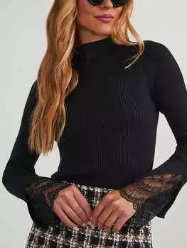 Лонгслив LA Angels, черный