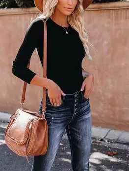 Лонгслив LA Angels, черный