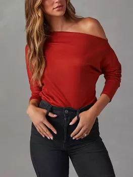 Лонгслив LA Angels, красный