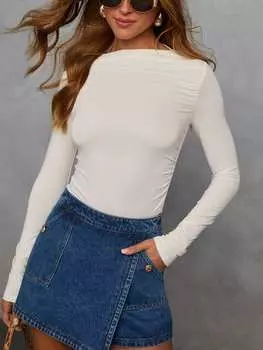 Лонгслив LA Angels, кремовый