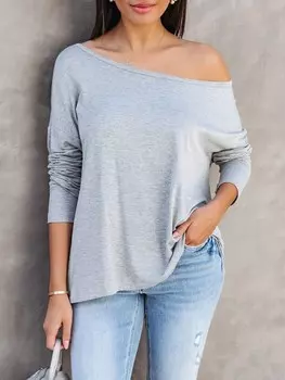 Лонгслив LA Angels, серый