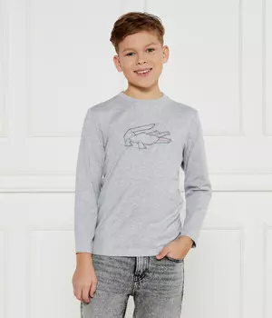 Лонгслив Lacoste Regular Fit, серый