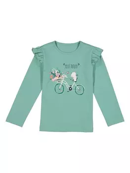 Лонгслив lamino, бирюзовый