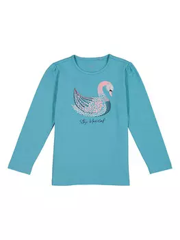 Лонгслив lamino, голубой