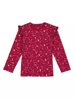 Лонгслив lamino, красный