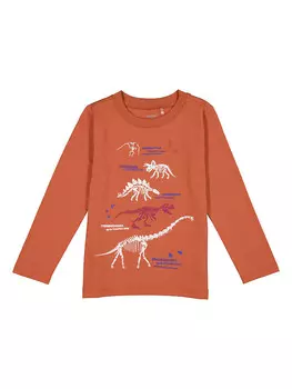 Лонгслив lamino, оранжевый