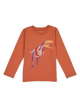 Лонгслив lamino, оранжевый