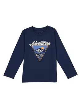 Лонгслив lamino, темно-синий