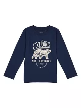 Лонгслив lamino, темно-синий