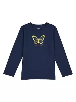 Лонгслив lamino, темно-синий