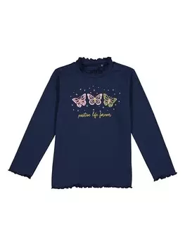 Лонгслив lamino, темно-синий