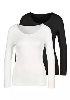 Лонгслив Lascana, белый