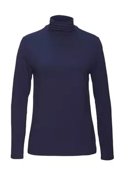 Лонгслив LASCANA Shirt, темно-синий