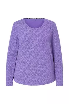 Лонгслив LAURASN Shirt, фиолетовый