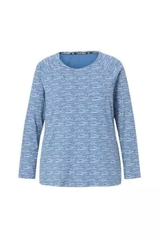 Лонгслив LAURASN Shirt, синий деним