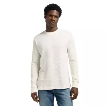 Лонгслив Lee Waffle, бежевый