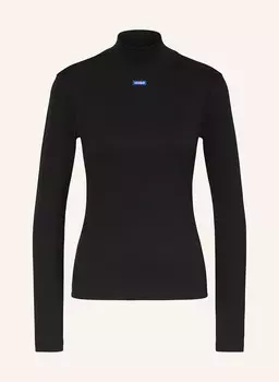 Лонгслив легко HUGO BLUE, черный