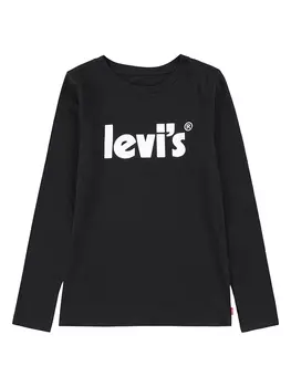 Лонгслив Levi's Kids, черный